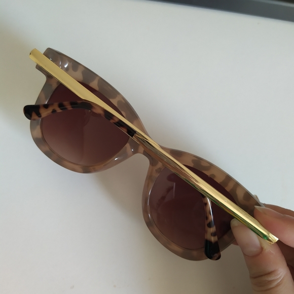 *SALE* Leopard Cat Eyes Sunglasses Safari Animal Print - Picture 6 of 7